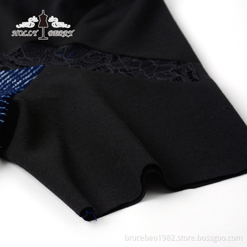 New Design Unlined Navy Regular Blouse